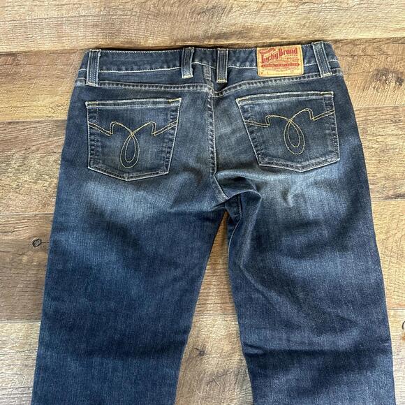 women s lucky brand dungarees Jeans-Lody Straight Reg Length-size 6/28 - Picture 7 of 11